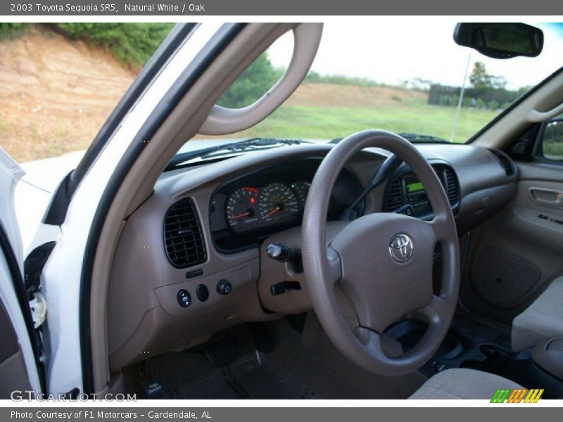 Natural White / Oak 2003 Toyota Sequoia SR5