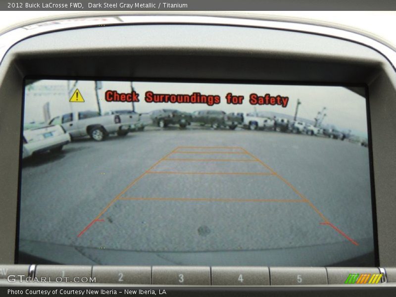 Dark Steel Gray Metallic / Titanium 2012 Buick LaCrosse FWD