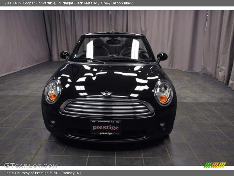 Midnight Black Metallic / Grey/Carbon Black 2010 Mini Cooper Convertible