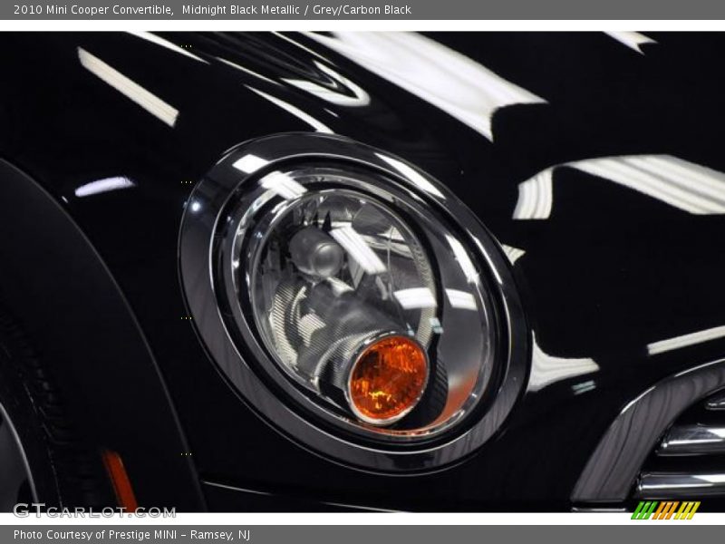Midnight Black Metallic / Grey/Carbon Black 2010 Mini Cooper Convertible