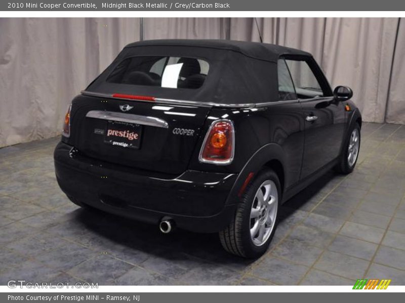 Midnight Black Metallic / Grey/Carbon Black 2010 Mini Cooper Convertible