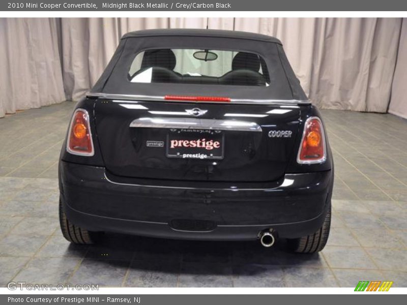 Midnight Black Metallic / Grey/Carbon Black 2010 Mini Cooper Convertible