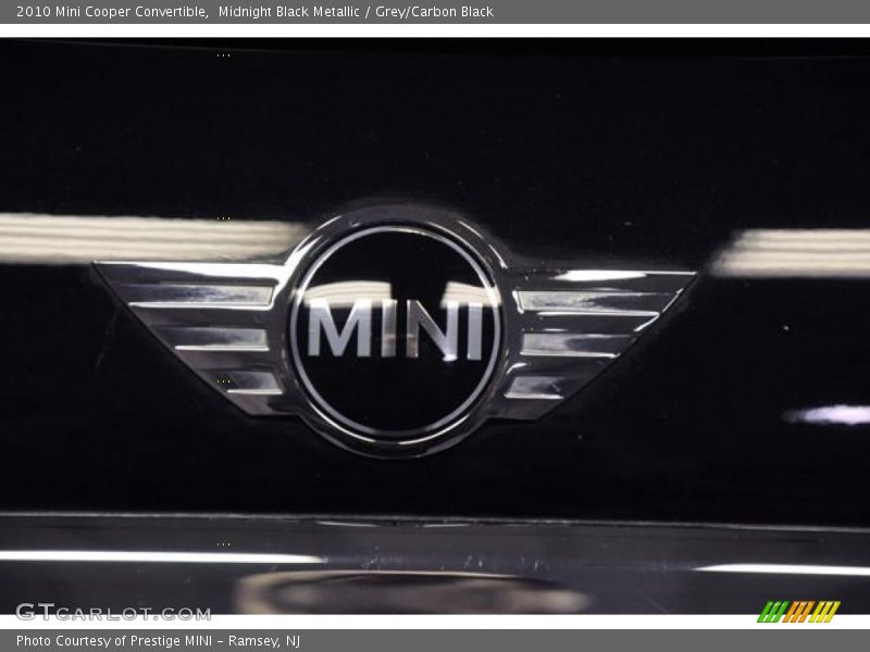 Midnight Black Metallic / Grey/Carbon Black 2010 Mini Cooper Convertible