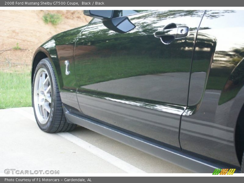 Black / Black 2008 Ford Mustang Shelby GT500 Coupe