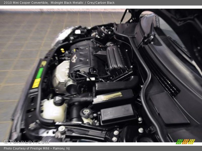 Midnight Black Metallic / Grey/Carbon Black 2010 Mini Cooper Convertible
