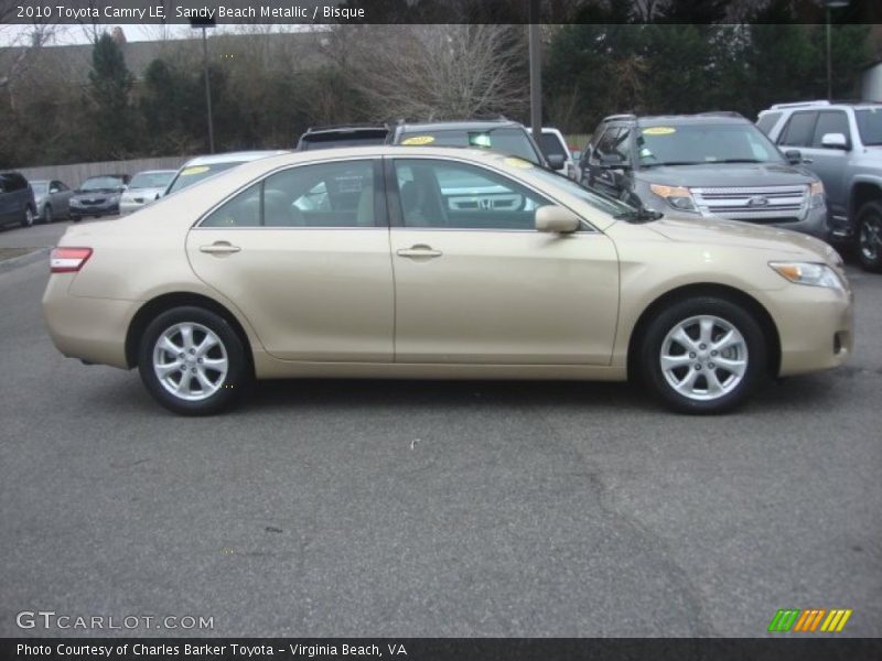 Sandy Beach Metallic / Bisque 2010 Toyota Camry LE