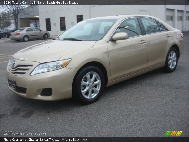 Sandy Beach Metallic / Bisque 2010 Toyota Camry LE