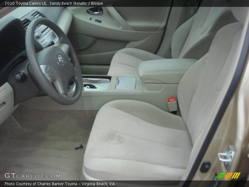 Sandy Beach Metallic / Bisque 2010 Toyota Camry LE