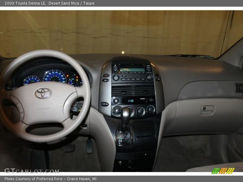 Desert Sand Mica / Taupe 2009 Toyota Sienna LE