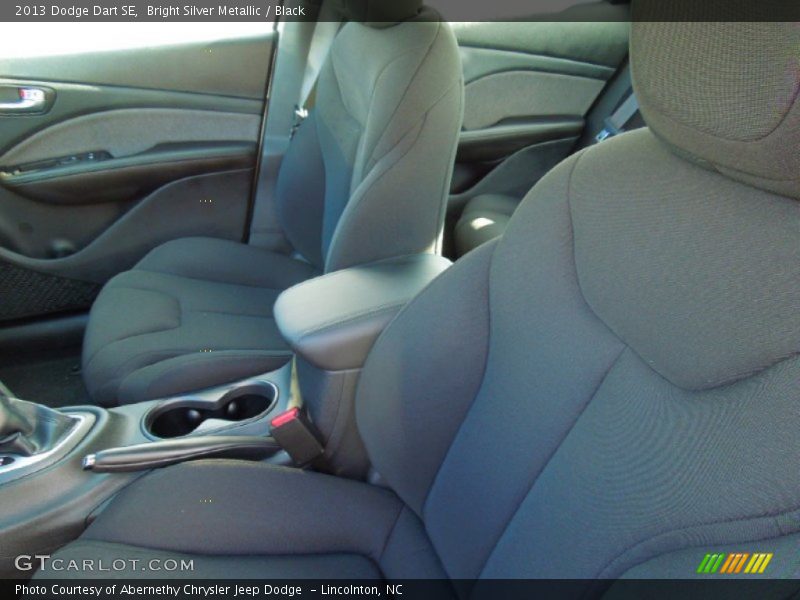 Bright Silver Metallic / Black 2013 Dodge Dart SE