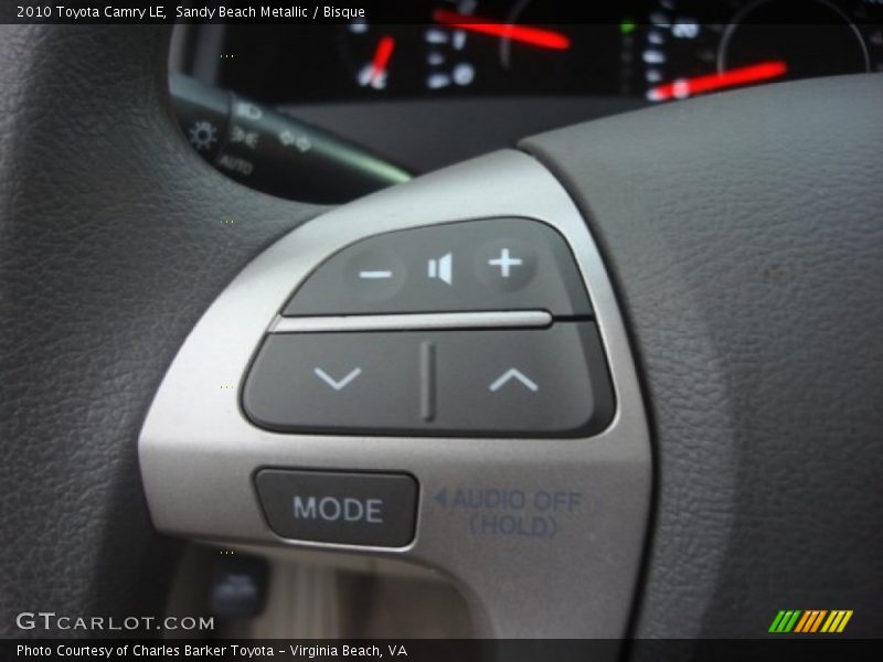 Sandy Beach Metallic / Bisque 2010 Toyota Camry LE