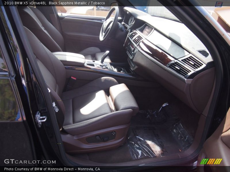 Black Sapphire Metallic / Tobacco 2010 BMW X5 xDrive48i