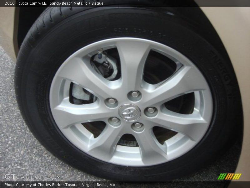 Sandy Beach Metallic / Bisque 2010 Toyota Camry LE