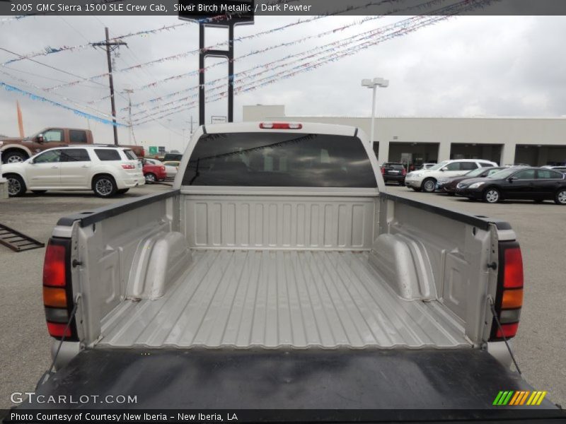 Silver Birch Metallic / Dark Pewter 2005 GMC Sierra 1500 SLE Crew Cab