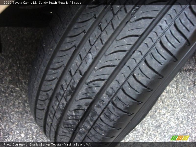 Sandy Beach Metallic / Bisque 2010 Toyota Camry LE