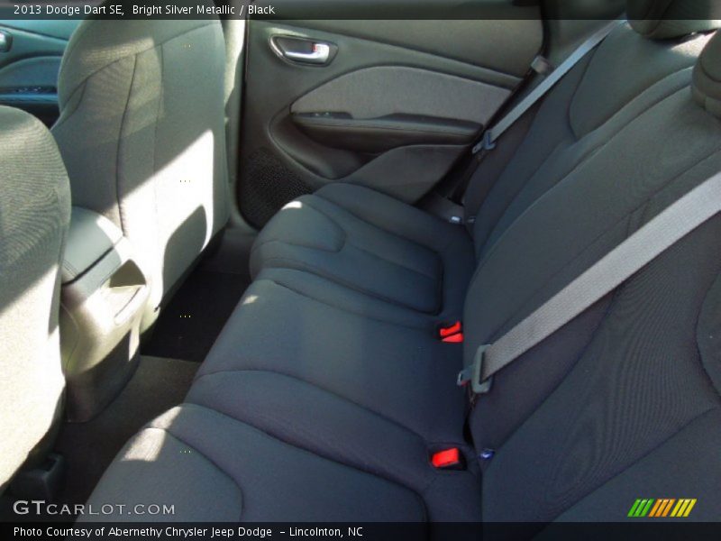 Bright Silver Metallic / Black 2013 Dodge Dart SE