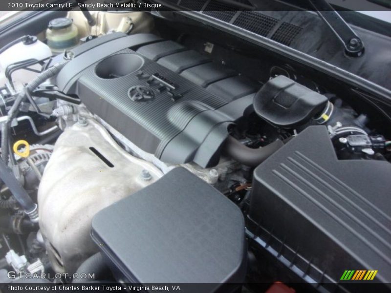 Sandy Beach Metallic / Bisque 2010 Toyota Camry LE