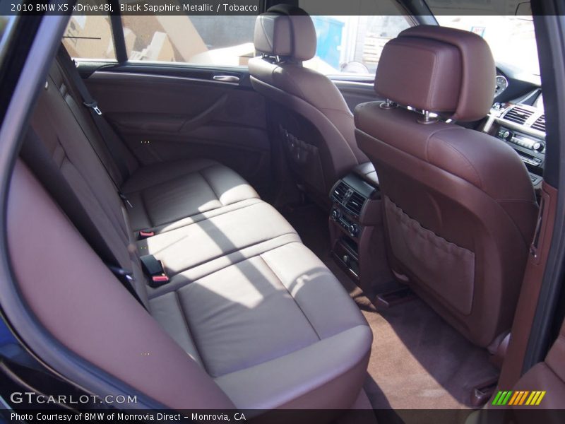 Rear Seat of 2010 X5 xDrive48i