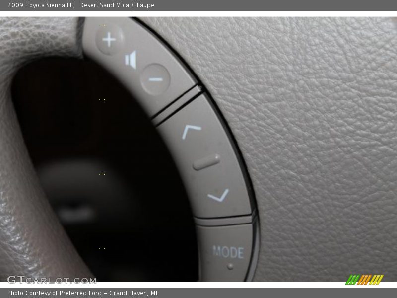Desert Sand Mica / Taupe 2009 Toyota Sienna LE