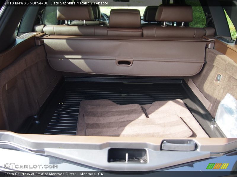 Black Sapphire Metallic / Tobacco 2010 BMW X5 xDrive48i