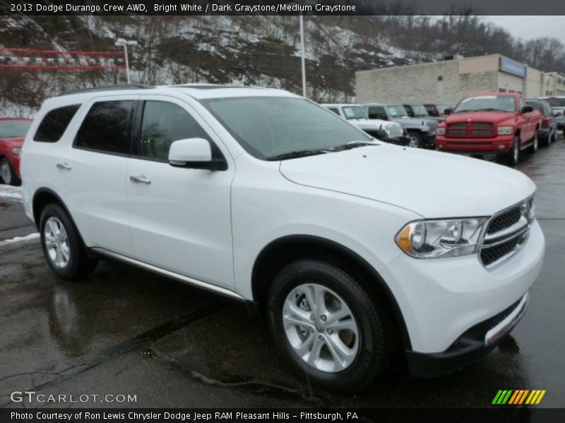 Front 3/4 View of 2013 Durango Crew AWD