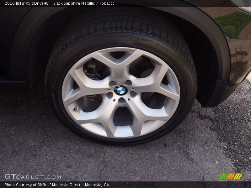 Black Sapphire Metallic / Tobacco 2010 BMW X5 xDrive48i