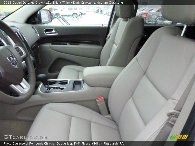 Front Seat of 2013 Durango Crew AWD