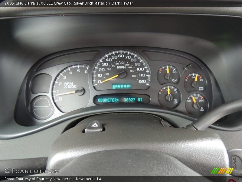  2005 Sierra 1500 SLE Crew Cab SLE Crew Cab Gauges