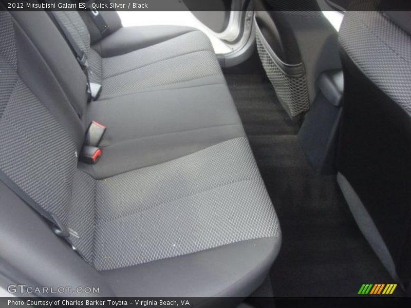 Quick Silver / Black 2012 Mitsubishi Galant ES