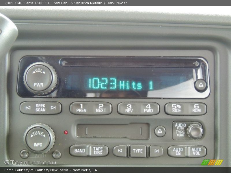 Audio System of 2005 Sierra 1500 SLE Crew Cab