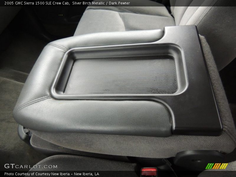 Silver Birch Metallic / Dark Pewter 2005 GMC Sierra 1500 SLE Crew Cab