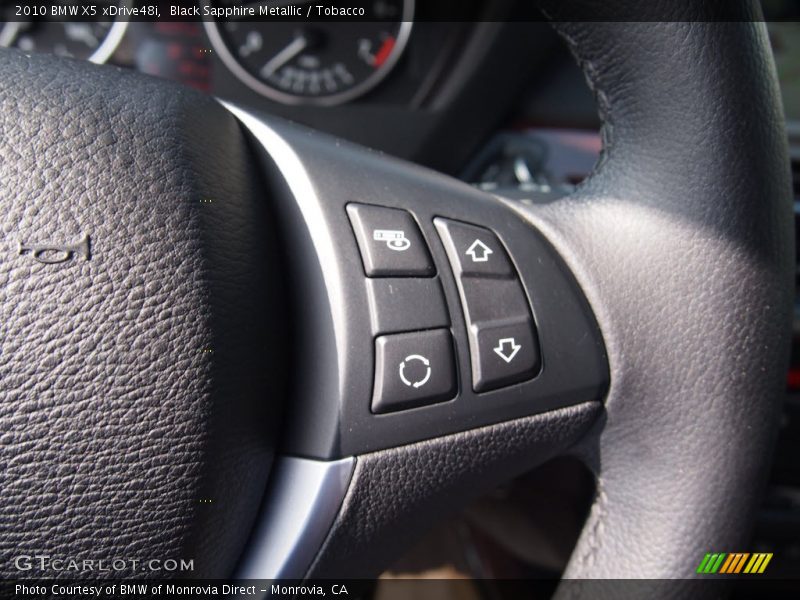 Black Sapphire Metallic / Tobacco 2010 BMW X5 xDrive48i