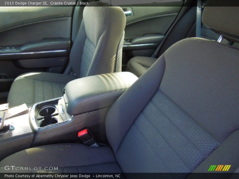 Granite Crystal / Black 2013 Dodge Charger SE