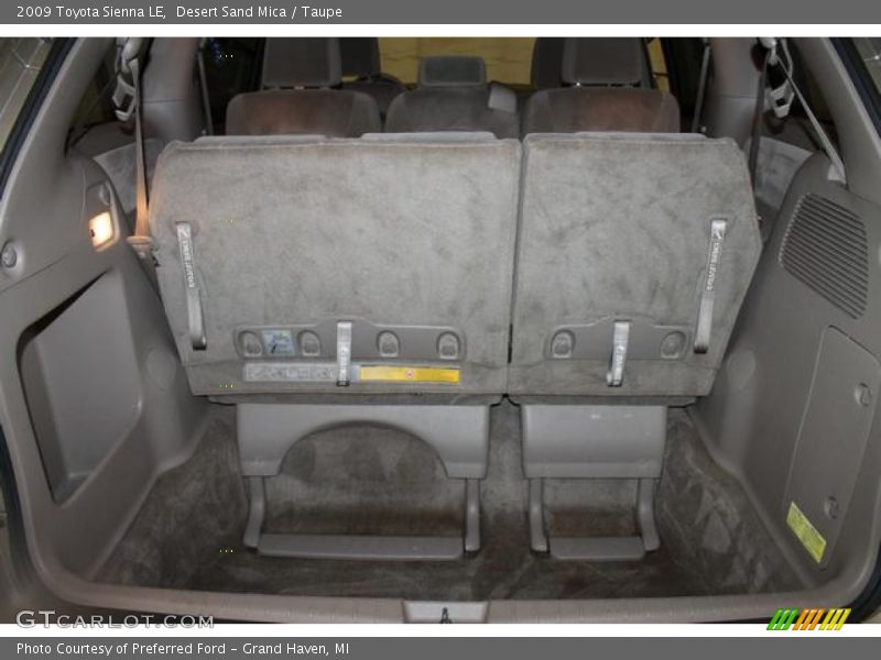 Desert Sand Mica / Taupe 2009 Toyota Sienna LE