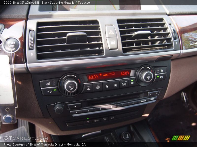Controls of 2010 X5 xDrive48i