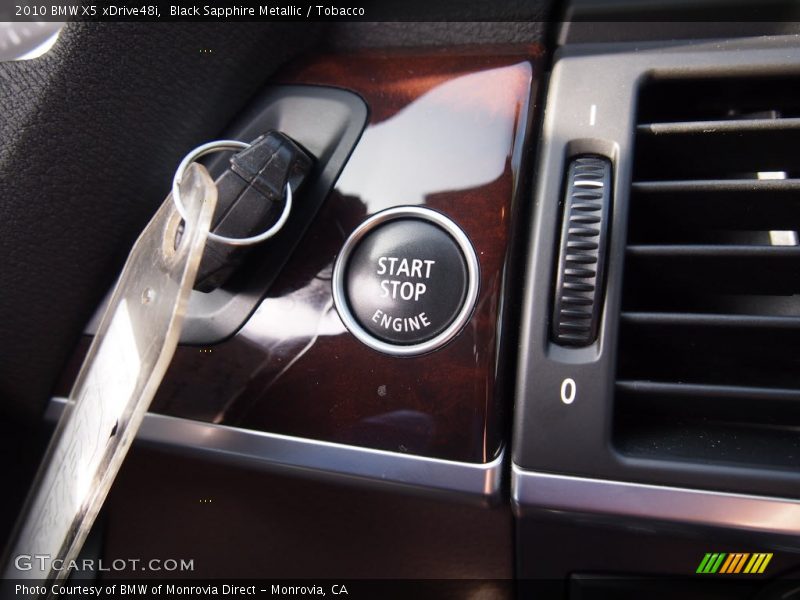 Black Sapphire Metallic / Tobacco 2010 BMW X5 xDrive48i