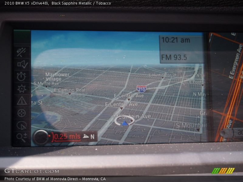Navigation of 2010 X5 xDrive48i
