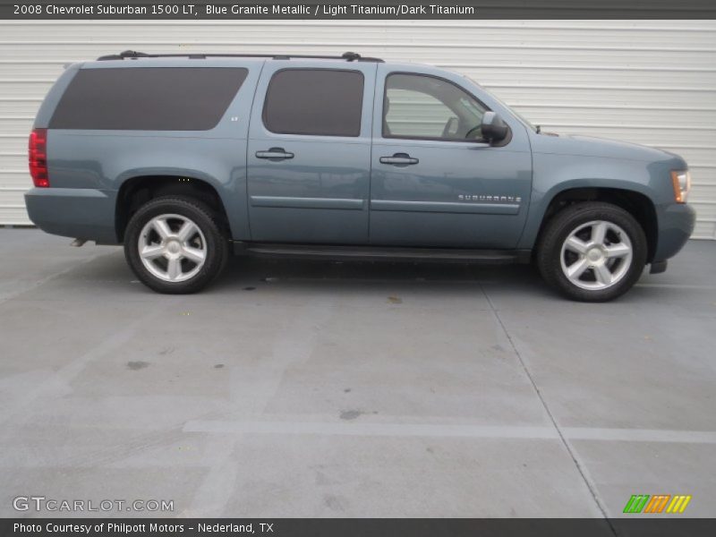  2008 Suburban 1500 LT Blue Granite Metallic