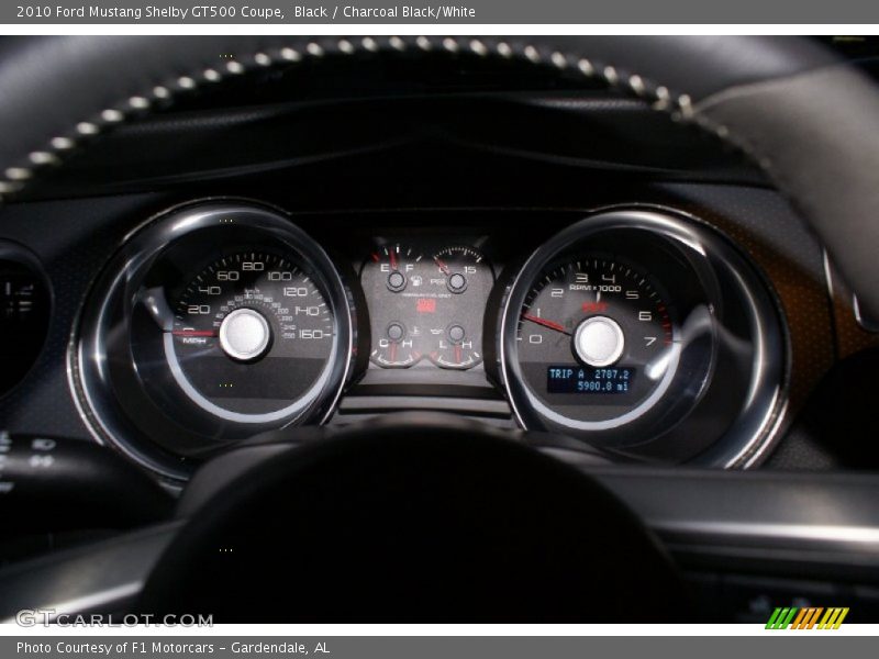  2010 Mustang Shelby GT500 Coupe Shelby GT500 Coupe Gauges