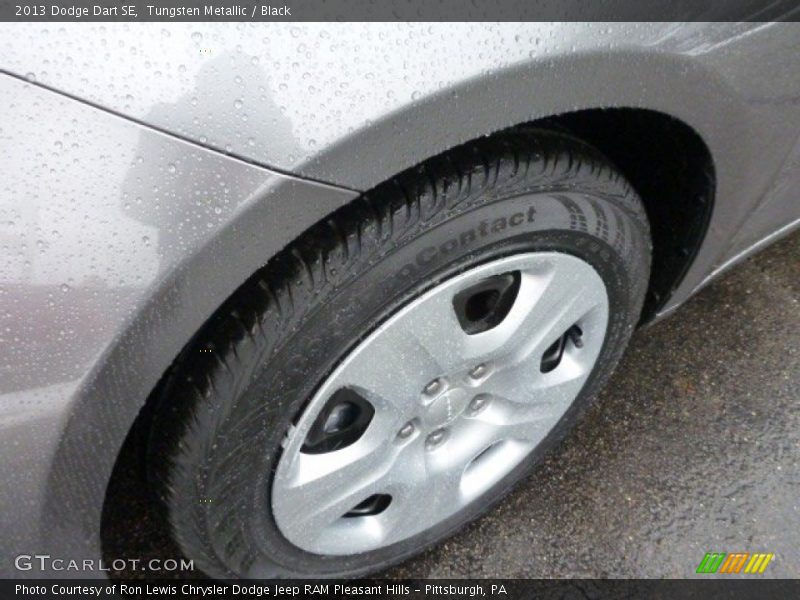Tungsten Metallic / Black 2013 Dodge Dart SE