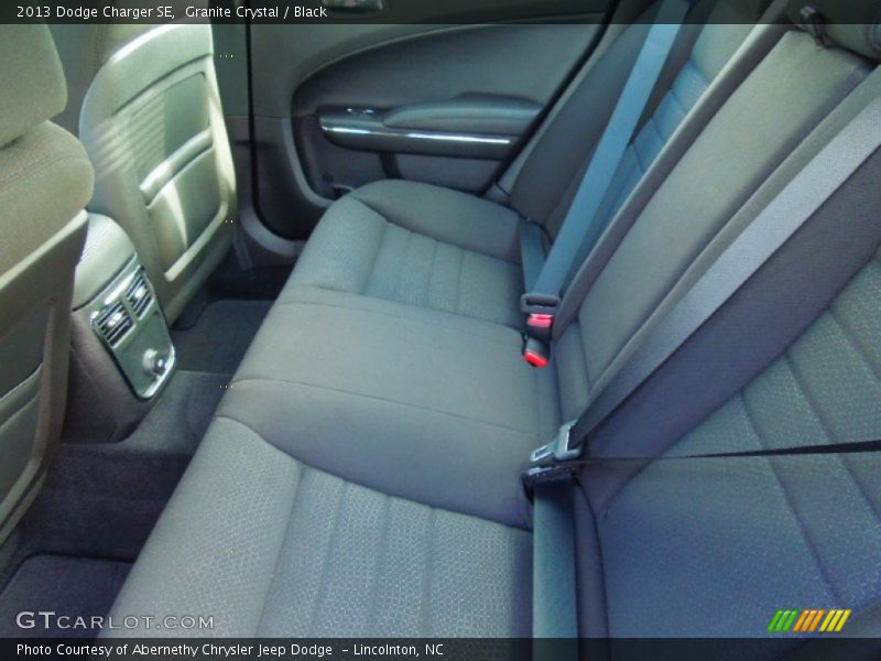 Granite Crystal / Black 2013 Dodge Charger SE