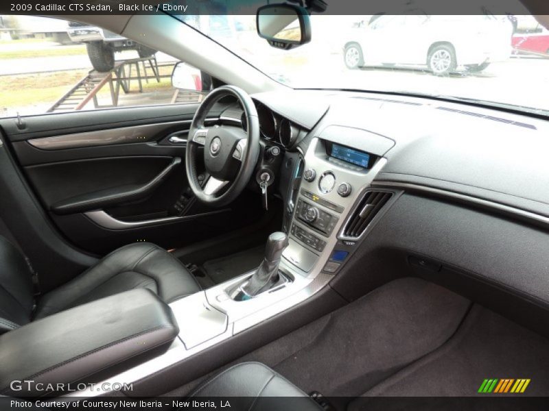 Black Ice / Ebony 2009 Cadillac CTS Sedan