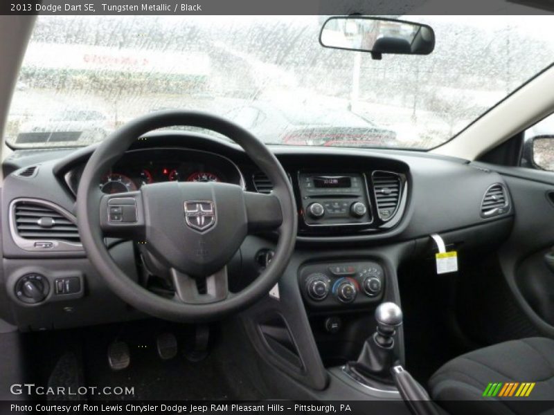 Dashboard of 2013 Dart SE