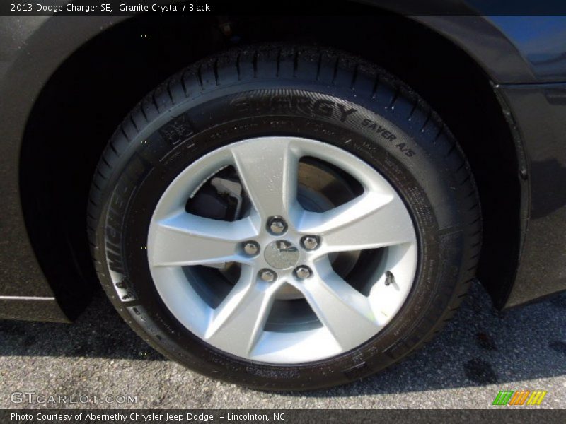 Granite Crystal / Black 2013 Dodge Charger SE
