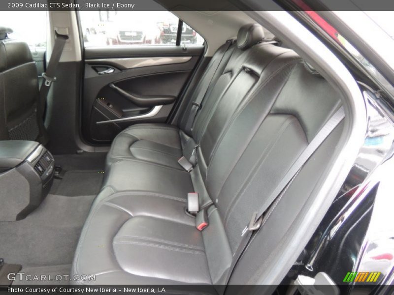 Rear Seat of 2009 CTS Sedan