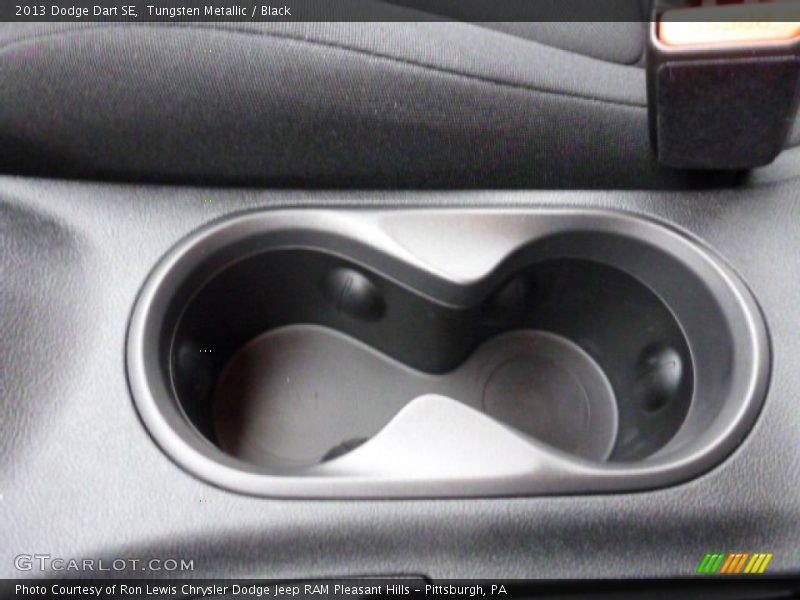 Tungsten Metallic / Black 2013 Dodge Dart SE