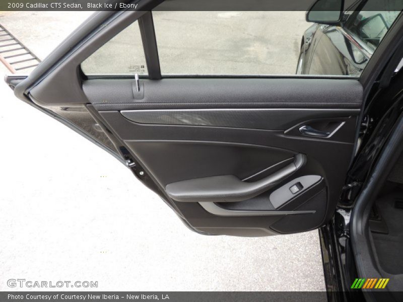 Black Ice / Ebony 2009 Cadillac CTS Sedan
