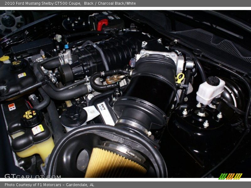  2010 Mustang Shelby GT500 Coupe Engine - 5.4 Liter Supercharged DOHC 32-Valve VVT V8