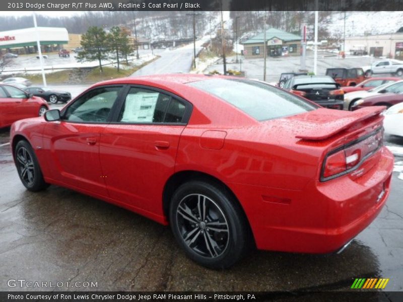 Redline 3 Coat Pearl / Black 2013 Dodge Charger R/T Plus AWD