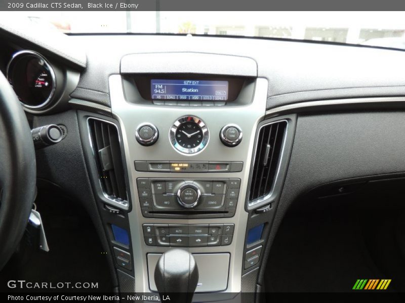 Black Ice / Ebony 2009 Cadillac CTS Sedan